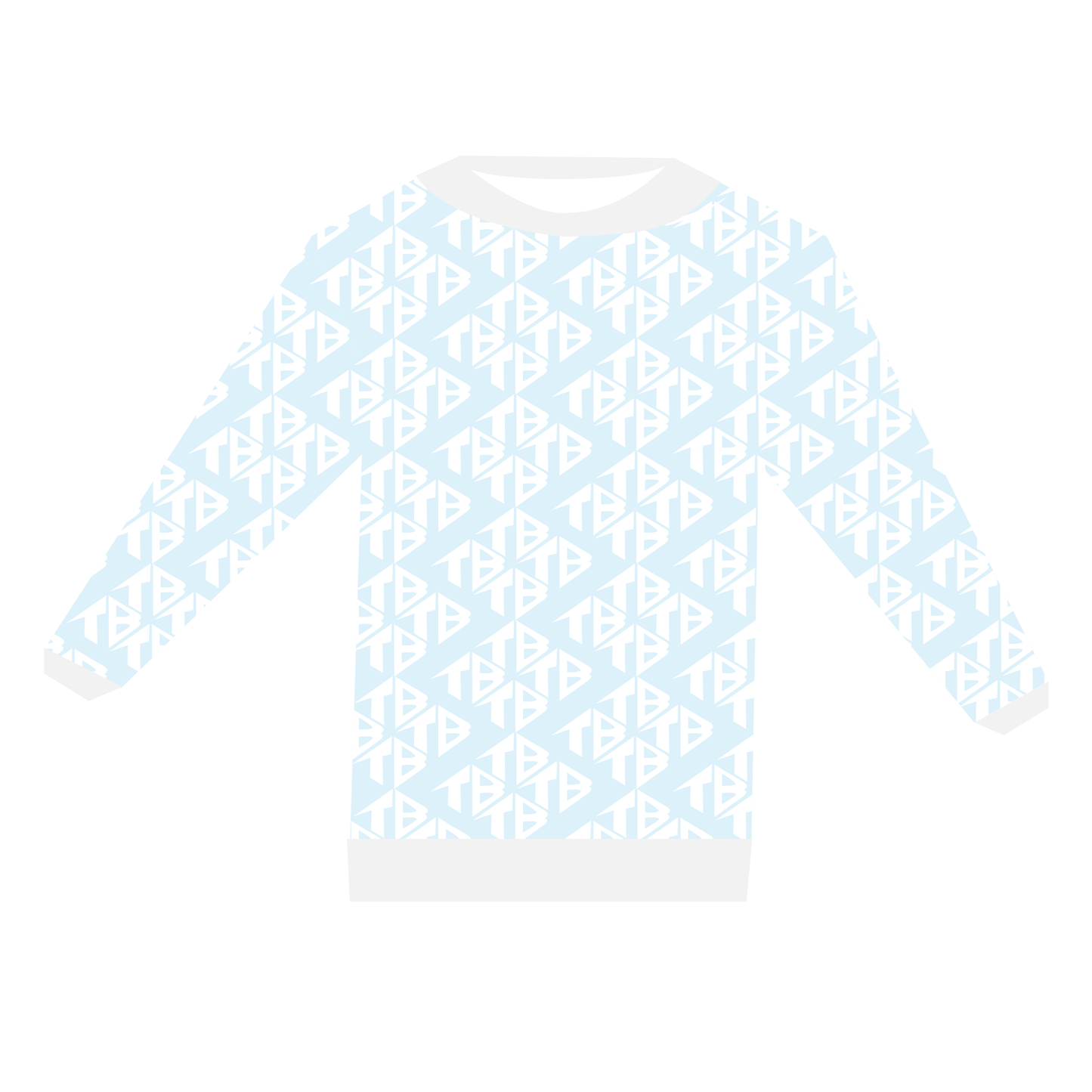 TB Diamond Crewneck (AquaMarine Blue)